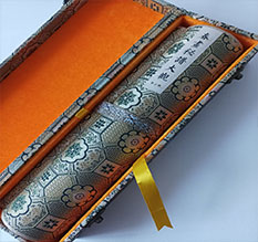 高青书画装裱案例